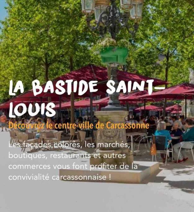 * Le Mistral De Chloe * Leilighet Carcassonne Eksteriør bilde